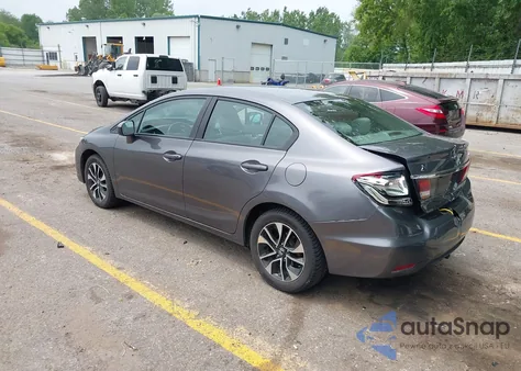 2015 Honda Civic Ex from USA, damaged, VIN 2HGFB2F89FH505358